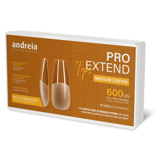Capsules Pro Extend Tips medium coffin