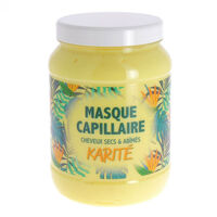 Masque capillaire au beurre de karité 1500ml,  Masque capillaire au beurre de karité 1500ml