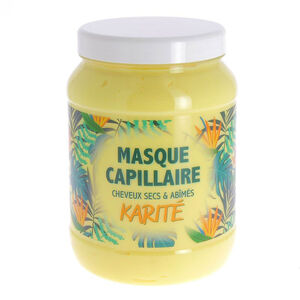 Masque capillaire au beurre de karité 1500ml,  Masque capillaire au beurre de karité 1500ml