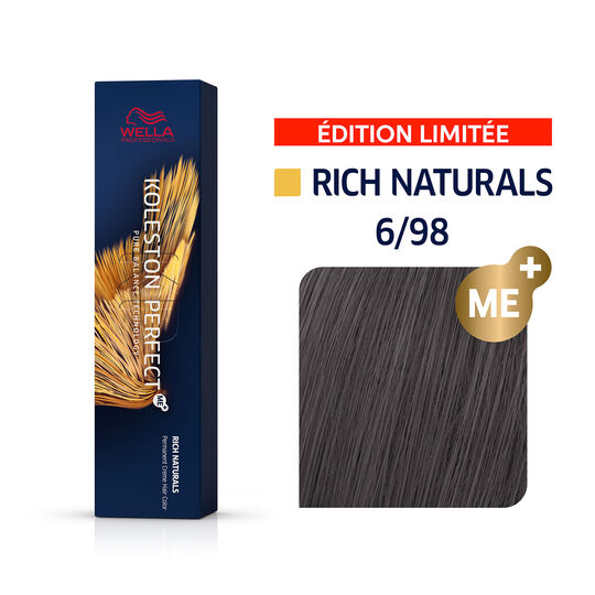 Coloration permanente Koleston Perfect Me+ 6/98 blond foncé fumé perlé