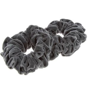 2 Chouchous velours XXL gris