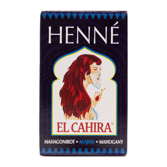 Henn&eacute; rouge acajou El Cahira