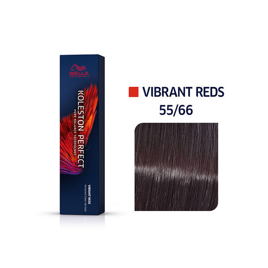 Coloration permanente Koleston Perfect Me+ 55/66 châtain clair violine intense
