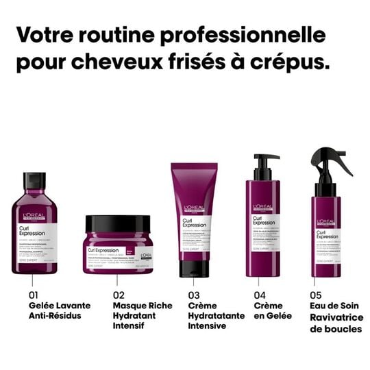 Trio coiffant Curl Expression - Cheveux fris&eacute;s &agrave; cr&eacute;pus