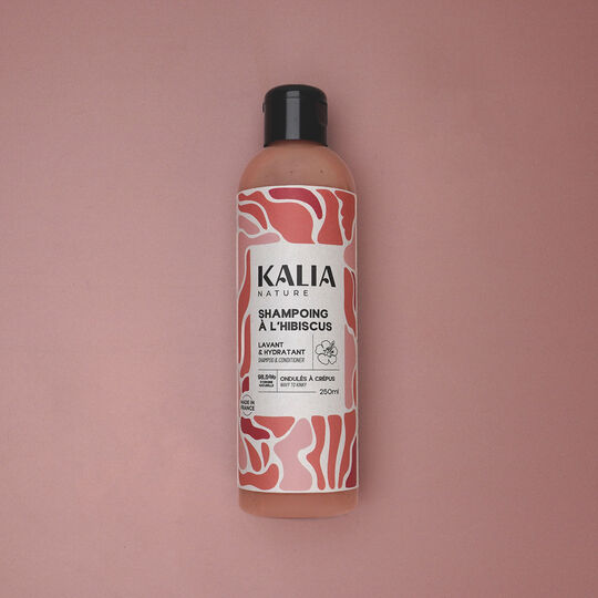 Shampooing &agrave; l'hibiscus