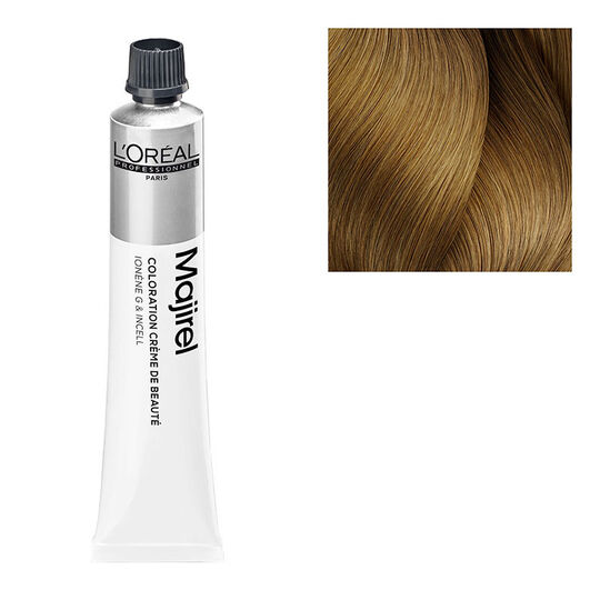 Coloration permanente Majirel 8.3 blond clair dor&eacute;