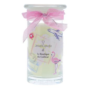 Bougie collab Jewel Candle et La Boutique du Coiffeur Édition Limitée