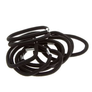Elastiques métal noirs X 10