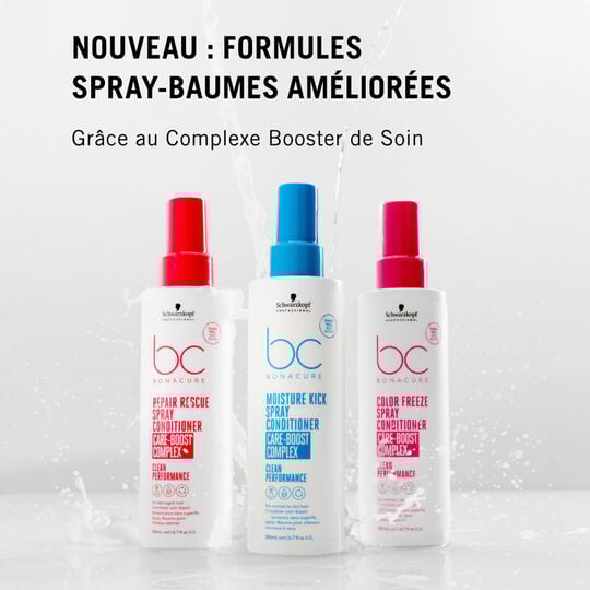 Spray-baume hydratant cheveux normaux &agrave; secs BC Moisture Kick 200 ml