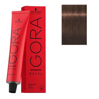 Coloration permanente Igora Royal 5-6 châtain clair chocolat