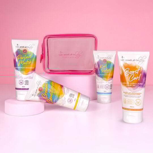Kit d'embarquement cheveux ondulés