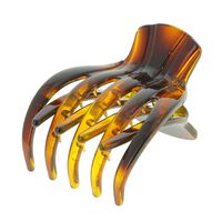 Pince croco râteau Marron