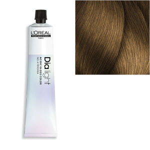 Coloration ton sur ton Dialight 7.3 blond doré