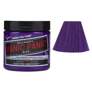 Coloration semi-permanente electric amethyst