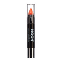 Crayon néon corps et visage Moon Glow orange,  Crayon néon corps et visage Moon Glow orange