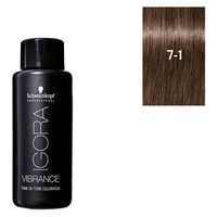 Coloration demi-permanente Igora Vibrance 7-1