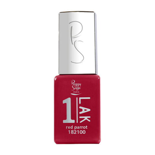 1-LAK vernis semi-permanent 3 en 1 red parrot