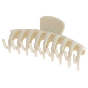 Pince croco soft touch blanc,  Pince croco soft touch blanc