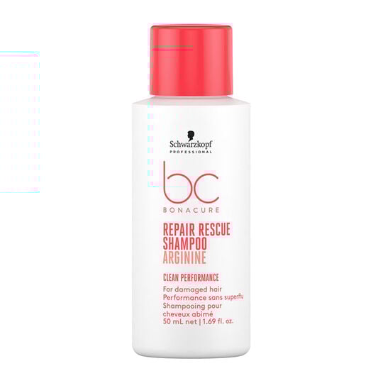 Shampooing pour cheveux ab&icirc;m&eacute;s BC Repair Rescue 50ml