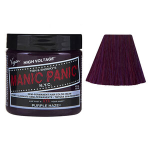 Coloration semi-permanente purple haze