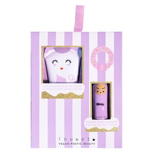 Coffret LI baume &agrave; l&egrave;vres et cr&egrave;me mains