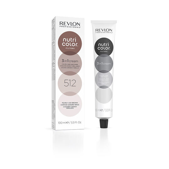 Nutri Color Filters cr&egrave;me repigmentante 3 en 1 512 ch&acirc;tain cendr&eacute; perl&eacute;