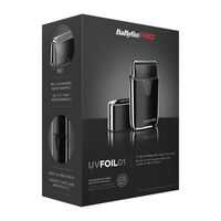 Rasoir simple grille avec lumière désinfectante UVFOIL01