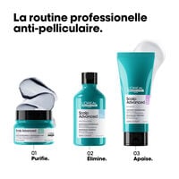 Shampooing dermo-clarifiant anti-pelliculaire Scalp Advanced 300ml