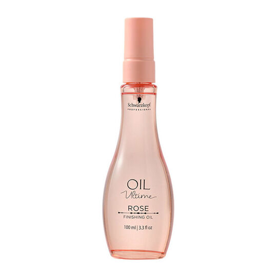 Huile de finition Rose pour cheveux fins ou stress&eacute;s