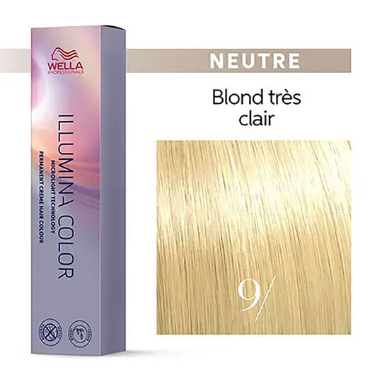 Illumina color 9/ blond tr&egrave;s clair naturel