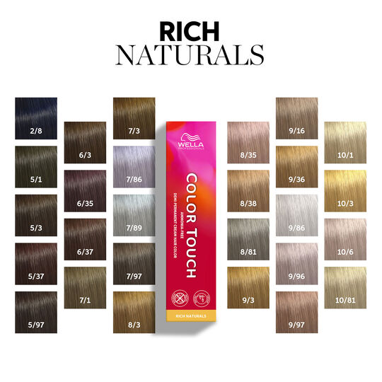 Coloration semi-permanente Color Touch 7/86 blond perl&eacute; violine