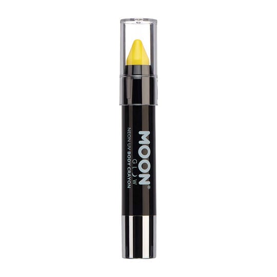 Crayon n&eacute;on corps et visage Moon Glow jaune