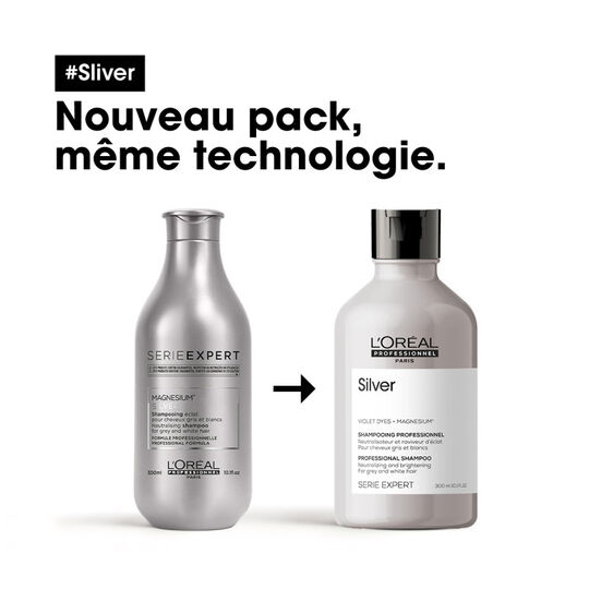 Shampooing déjaunissant Silver 300 ml
