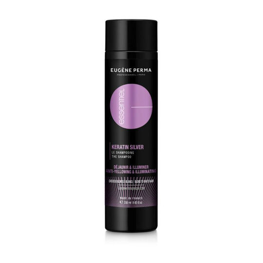 Shampooing déjaunisseur Essentiel Keratin Silver,  Shampooing déjaunisseur Essentiel Keratin Silver