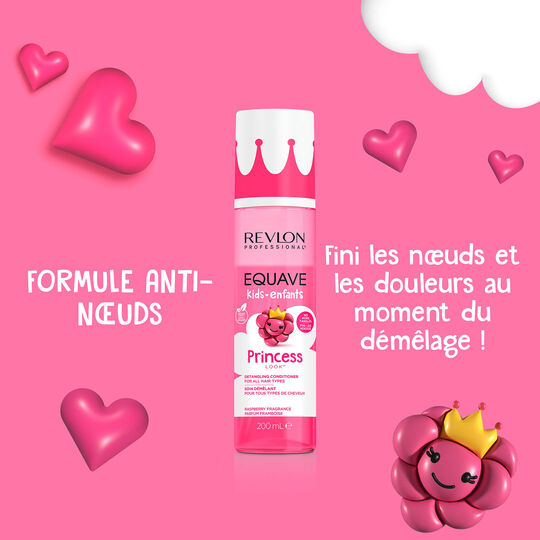 Duo shampooing & d&eacute;m&ecirc;lant enfant Equave Kids princess look