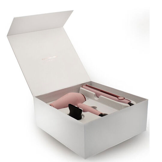 Coffret lisseur C1 digital et s&egrave;che-cheveux Kompactissimo