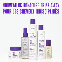 Rituel lissant cheveux indisciplinés BC Frizz Away