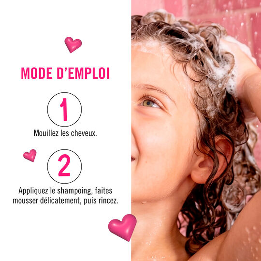 Duo shampooing & d&eacute;m&ecirc;lant enfant Equave Kids princess look