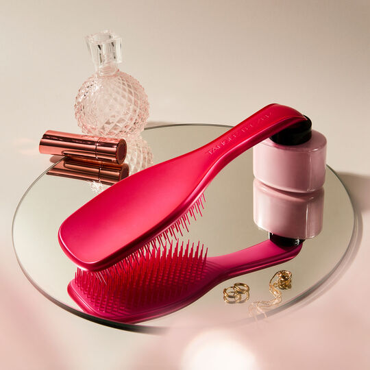 Brosse d&eacute;m&ecirc;lante Ultimate Detangler chrome pink thril