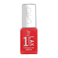 1-LAK vernis semi-permanent 3 en 1 milenium red