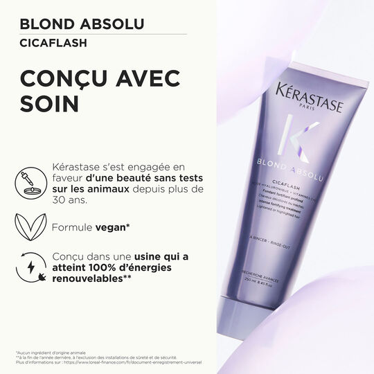 Fondant fortifiant profond Cicaflash Blond Absolu