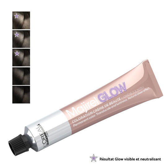 Coloration permanente translucite Majirel Glow D01