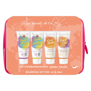 Kit d'embarquement cheveux bouclés