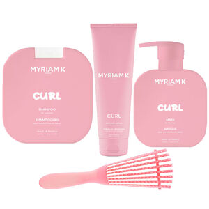 Rituel pour cheveux boucl&eacute;s