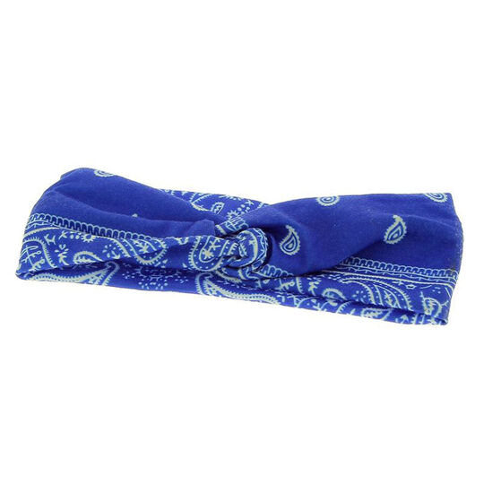 Bandeau bandana enfant bleu
