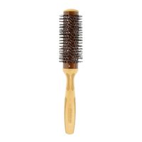 Brosse &agrave; brushing c&eacute;ramique et bois 30 mm