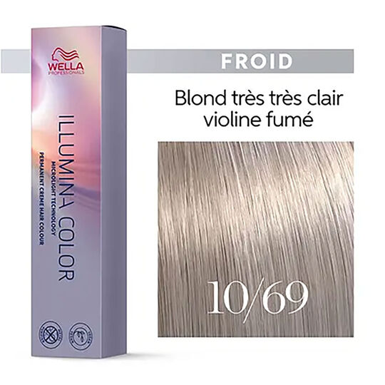 Illumina color 10/69 blond très très clair chocolat fumé