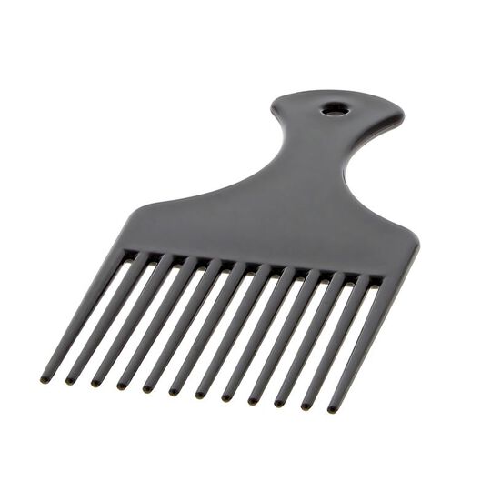 Peigne afro simple noir,  Peigne afro simple noir