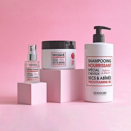 Shampooing nourrissant pour cheveux secs et abimés 500ml,  Shampooing nourrissant pour cheveux secs et abimés 500ml