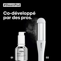 Soin lissant professionnel 3-en-1 SteamPod,  Soin lissant professionnel 3-en-1 SteamPod